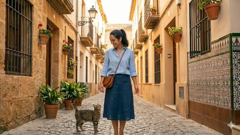 julia vega amante de gatos